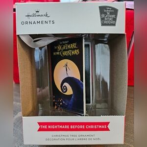 Hallmark Ornament The Nightmare Before Christmas VHS Ornament Brand New